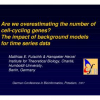 Are we Overestimating the Number of Cell-Cycling Genes? The Impact of Background Models