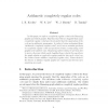 Arithmetic completely regular codes