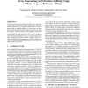 Array regrouping and structure splitting using whole-program reference affinity