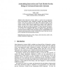 Articulating Interaction and Task Models for the Design of Advanced Interactive Systems