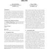 Aspect-oriented software design with a variant of UML/STD