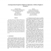 Assessing Security Properties of Software Components: A Software Engineer's Perspective