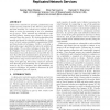 Assessing the vulnerability of replicated network services