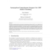 Assumption-Commitment Support for CSP Model Checking