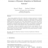 Assurance of dynamic adaptation in distributed systems