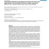 Asymptotic behaviour and optimal word size for exact and approximate word matches between random sequences