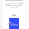 Asymptotic Optimality of Approximate Filters in Stochastic Systems with Colored Noises