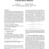 Asymptotically optimal time synchronization in dense sensor networks