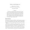 Atomic models higher up