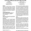 Augmented reading: presenting additional information without penalty