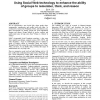 Augmented social cognition: using social web technology to enhance the ability of groups to remember, think, and reason