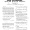 Automated and on-demand provisioning of virtual machines for database applications