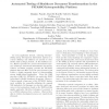 Automated testing of healthcare document transformations in the PICASSO interoperability platform