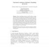 Automatic analysis of distance bounding protocols