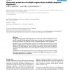 Automatic extraction of reliable regions from multiple sequence alignments