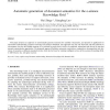 Automatic generation of document semantics for the e-science Knowledge Grid