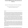 Automatic high-performance reconstruction and recovery