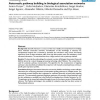 Automatic pathway building in biological association networks