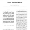Automatic Recognition of Wild Flowers