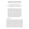 Automatic Reconstruction of Dendrite Morphology from Optical Section Stacks