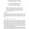 Automatic Textual Feedback for Guided Inquiry Learning