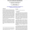 Automatic transistor and physical design of FPGA tiles from an architectural specification