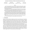 Automatic verification of data-centric business processes