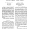 Automatically detecting asymmetric running using time and frequency domain features