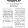 Automatically improve software architecture models for performance, reliability, and cost using evolutionary algorithms
