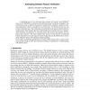 Automating software feature verification