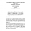 Automating the Development of Web Service Compositions Using Templates