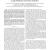 Backlog Aware Scheduling for Large Buffered Crossbar Switches