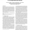 Bag-of-visual-words vs global image descriptors on two-stage multimodal retrieval