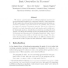 Basic Observables for Processes