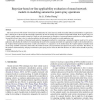 Bayesian-based on-line applicability evaluation of neural network models in modeling automotive paint spray operations