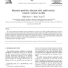 Bayesian portfolio selection with multi-variate random variance models
