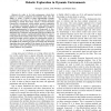 Bayesian state estimation and behavior selection for autonomous robotic exploration in dynamic environments