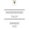 Bayesian statistical effort prediction models for data-centred 4GL software development
