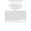 Behavior Protocols for Software Components