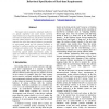 Behavioral Specification of Real-Time Requirements