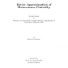 Better Approximation of Betweenness Centrality