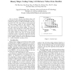 Binary Shape Coding Using 1-D Distance Values from Baseline