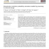 Biomolecular committor probability calculation enabled by processing in network storage