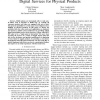 BIT - A framework and architecture for providing digital services for physical products