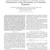 Blind Multiuser Detection in Multirate CDMA Transmissions Using Fluctuations of Correlation Estimators