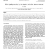 Blind signal processing by the adaptive activation function neurons