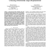 Block-matching-based motion field generation utilizing directional edge displacement