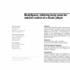 BodySpace: inferring body pose for natural control of a music player
