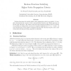 Boolean Functions Satisfying Higher Order Propagation Criteria