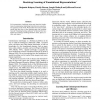 Bootstrap learning of foundational representations